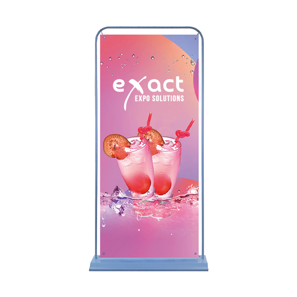 Metal Banner Display Stand